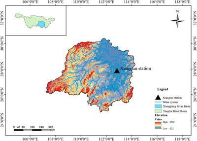 Study on the evolution law and stage response relationship between meteorological elements and hydrological drought in Xiangtan area